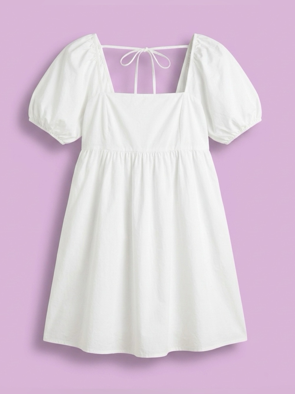 🤍 Draper James White Puff Sleeve Smocked Dress | NWT | Size XL - Picture 2 of 6